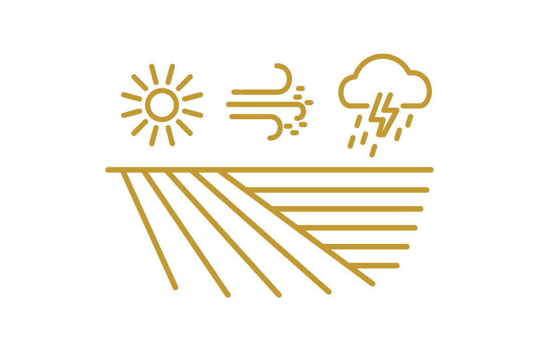 DEKALB sunshine wind rain weather icon