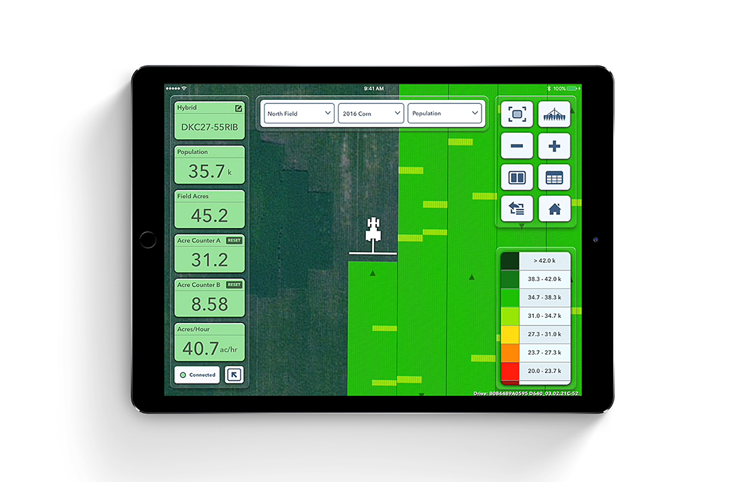 ipad showing data insights